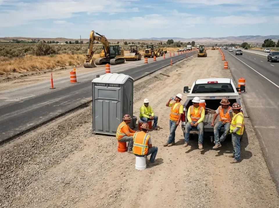 highway-road-construction-crew-007 — frequently asked questions, Porta Potty and Restroom Rentals in Swansboro, NC